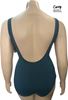Picture of PLUS SIZE GREEN TUMMY CONTROL SWIM SUIT